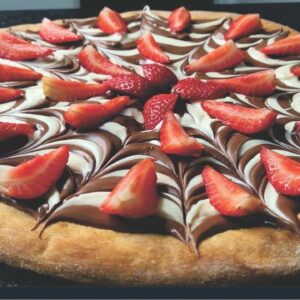 Broto Morango com Chocolate
